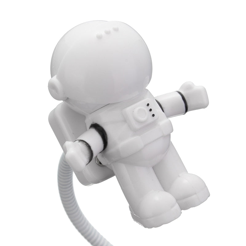 Astronaut USB Night Light with Flexible Gooseneck by HitMyNeed