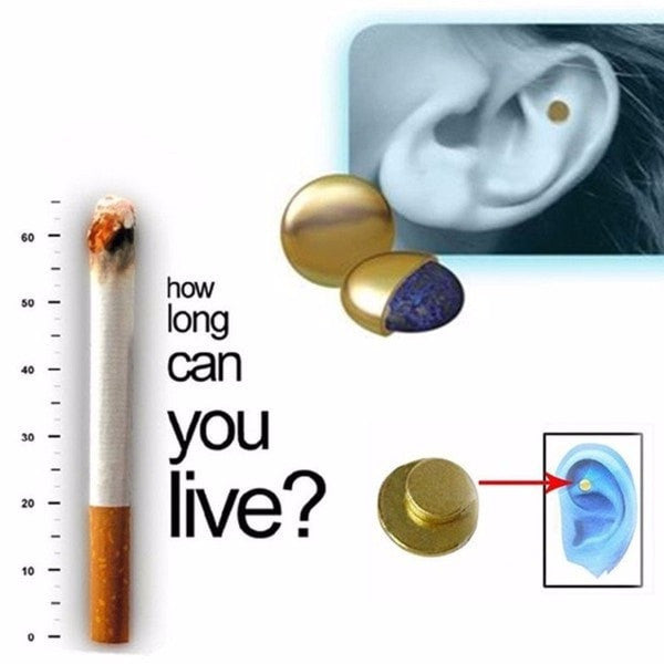 Auricular Therapy Magnets to Support Smoking Cessation by HitMyNeed