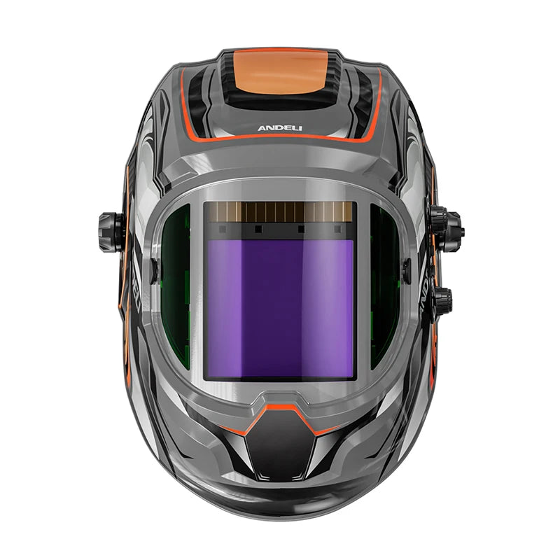 Auto Darkening Welding Helmet with 180° Panoramic View by HitMyNeed