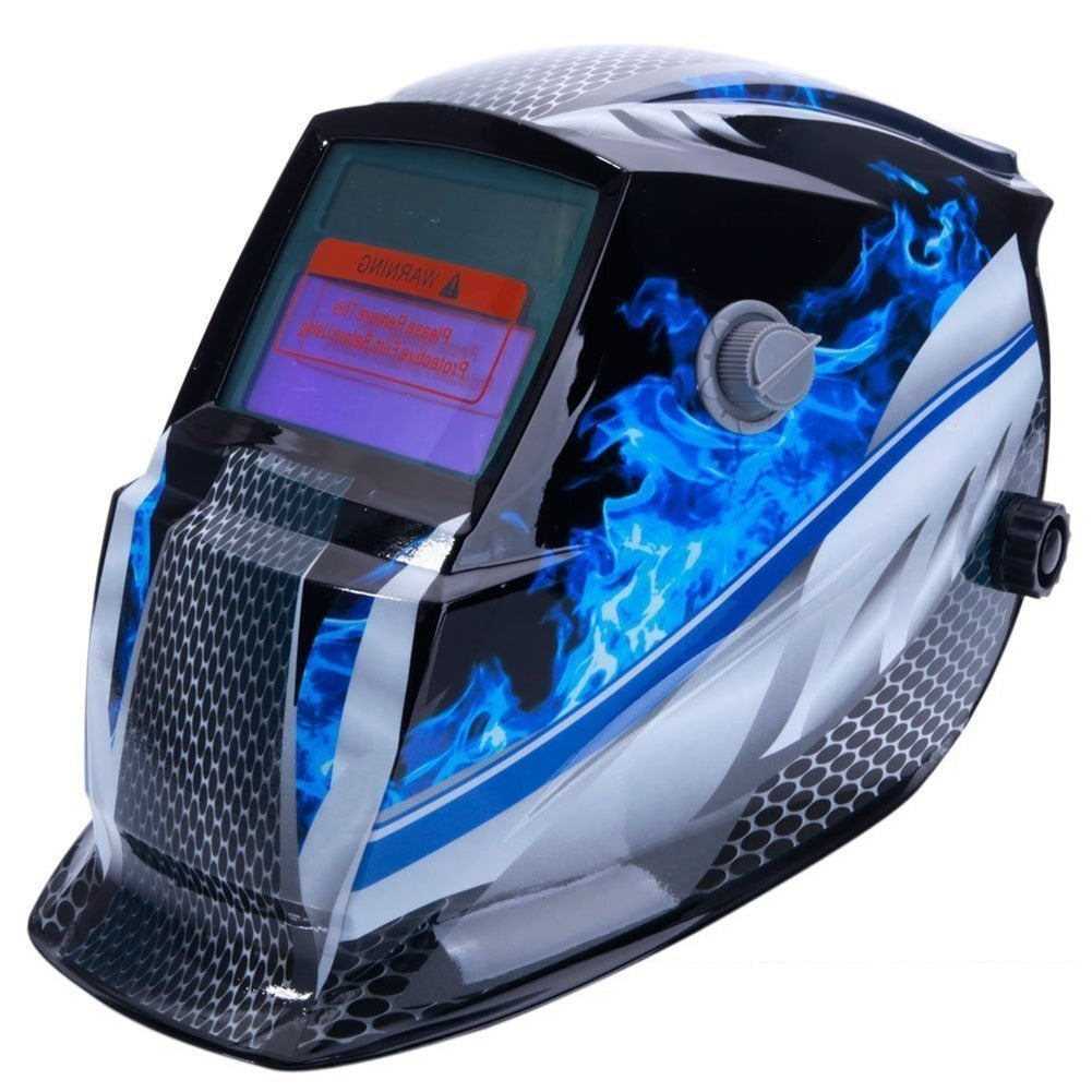 Auto-Darkening Welding Mask with Wide Viewing Area by HitMyNeed