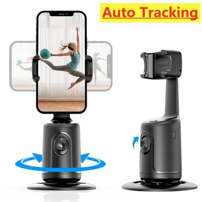 Auto Face Tracking Phone Holder Tripod 360 Stand by HitMyNeed