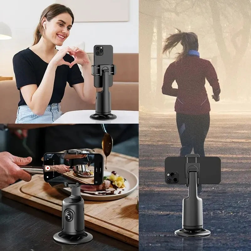 Auto Face Tracking Phone Holder Tripod 360 Stand by HitMyNeed