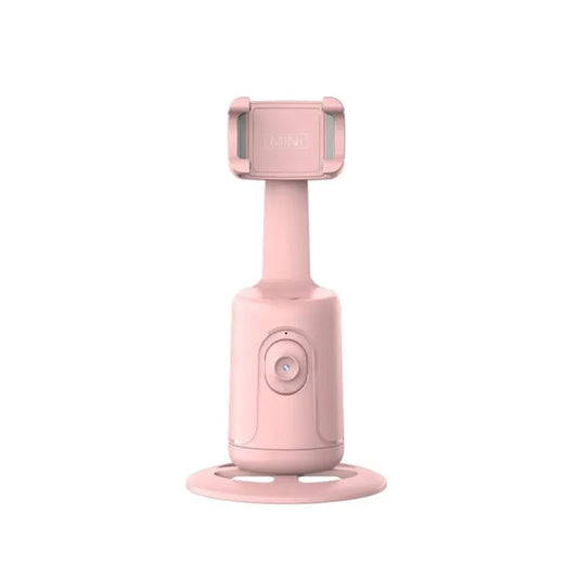Auto Face Tracking Phone Holder Tripod 360 Stand pink by HitMyNeed