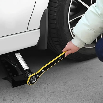 Auto Labor-Saving Jack Ratchet Wrench with Long Handle by HitMyNeed