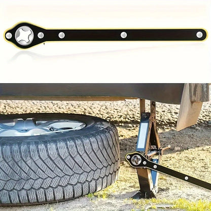 Auto Labor-Saving Jack Ratchet Wrench with Long Handle by HitMyNeed