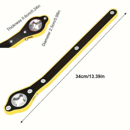 Auto Labor-Saving Jack Ratchet Wrench with Long Handle by HitMyNeed