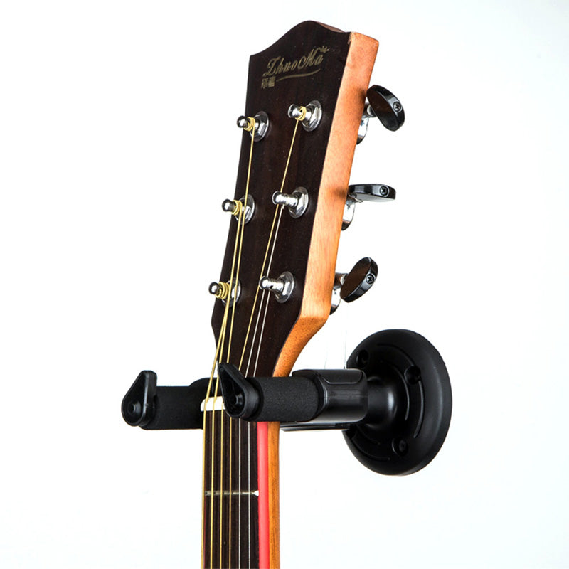 Auto Lock Wall Guitar Hanger with Safety Grip by HitMyNeed