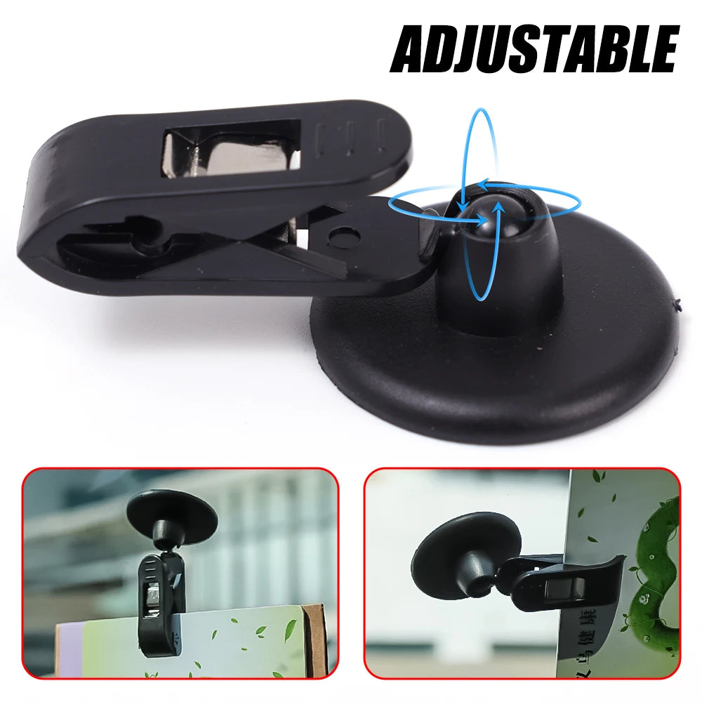 Auto Sticky Windshield Card & Ticket Holder Clip by HitMyNeed