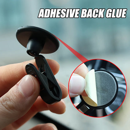 Auto Sticky Windshield Card & Ticket Holder Clip by HitMyNeed