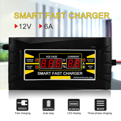 Automatic 12V Car Battery Charger 110-240V by HitMyNeed