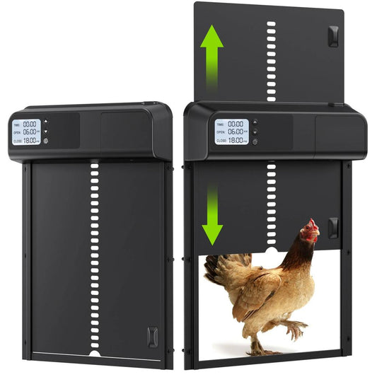 Automatic Aluminum Chicken Coop Door with Timer by HitMyNeed