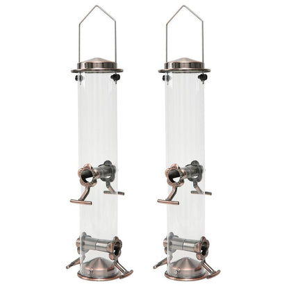 Automatic Bird Feeder for Cage with Large Food Tube by HitMyNeed