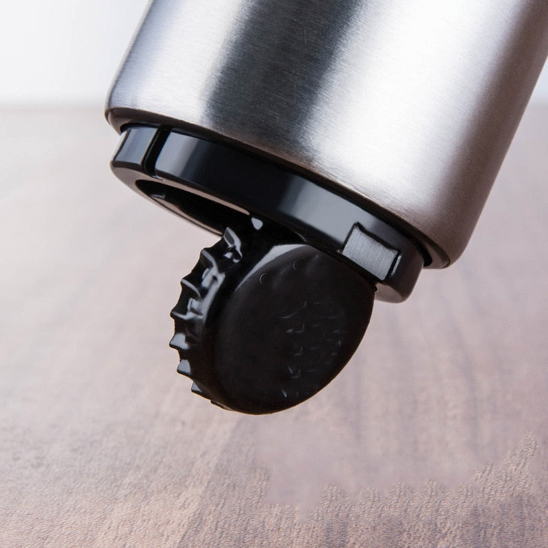 Automatic Bottle Opener with Push-Down Action by HitMyNeed
