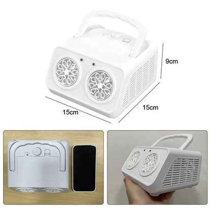 Automatic Bubble Machine with 2 Fans & LED Lights by HitMyNeed