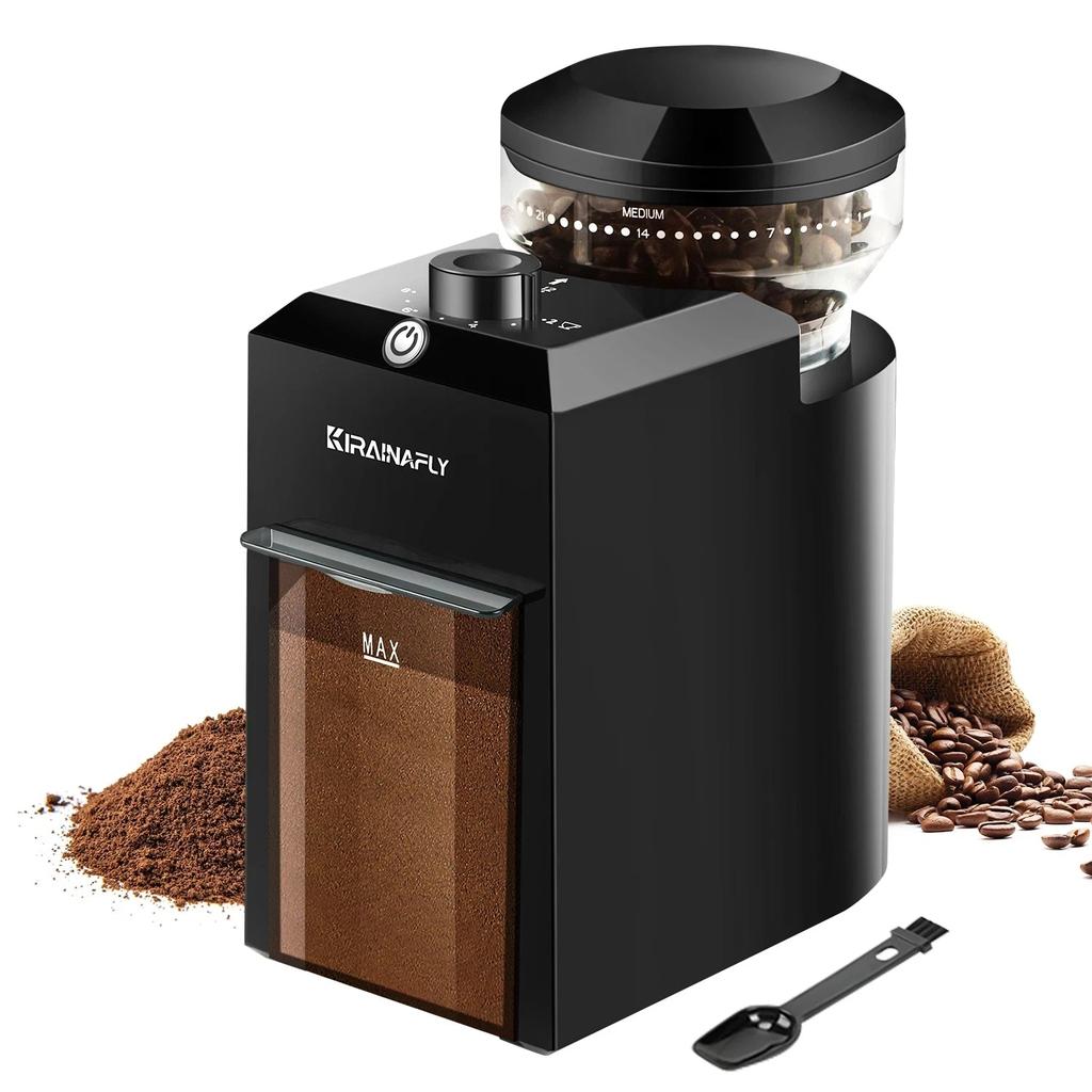 Automatic Burr Coffee Grinder with 28 Grind Settings by HitMyNeed