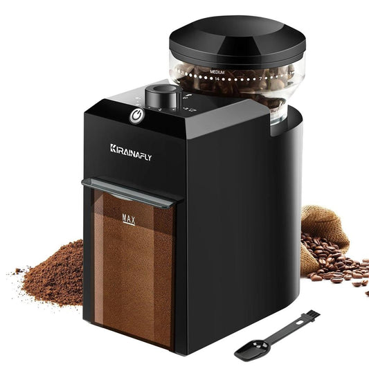 Automatic Burr Coffee Grinder with 28 Grind Settings by HitMyNeed