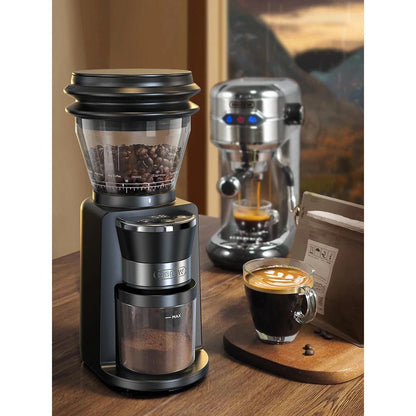 Automatic Burr Coffee Grinder with 34 Grind Settings by HitMyNeed