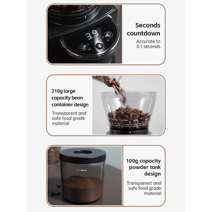 Automatic Burr Coffee Grinder with 34 Grind Settings by HitMyNeed