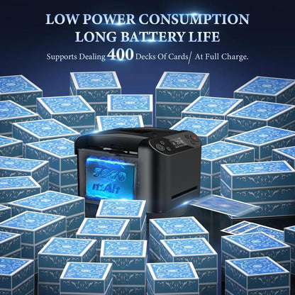 Automatic Card Shuffler & Dealer Dispenser Max V Max 5 by HitMyNeed