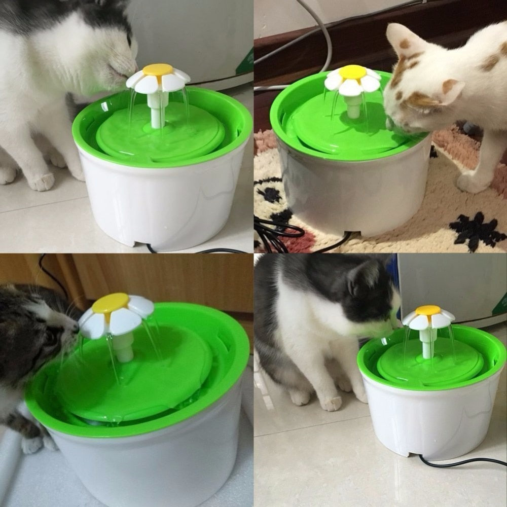 Automatic Cat Water Fountain with Filter, 1.6L by HitMyNeed