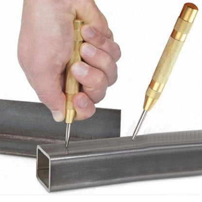 Automatic Center Punch Hand Tool 130mm HSS by HitMyNeed