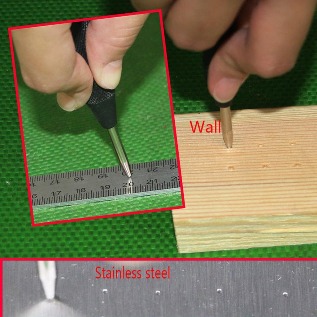 Automatic Center Punch Hand Tool 130mm HSS by HitMyNeed