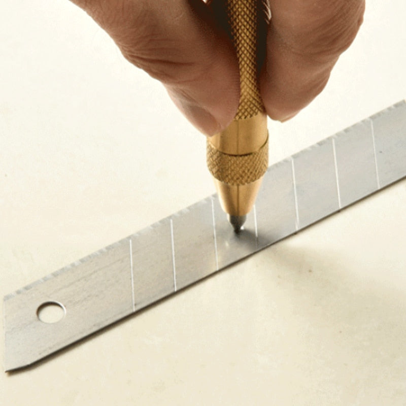 Automatic Center Punch Hand Tool 130mm HSS by HitMyNeed