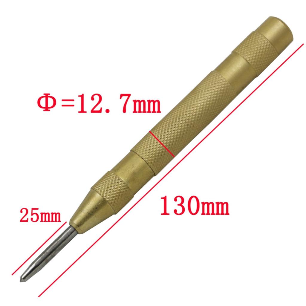 Automatic Center Punch Hand Tool 130mm HSS by HitMyNeed
