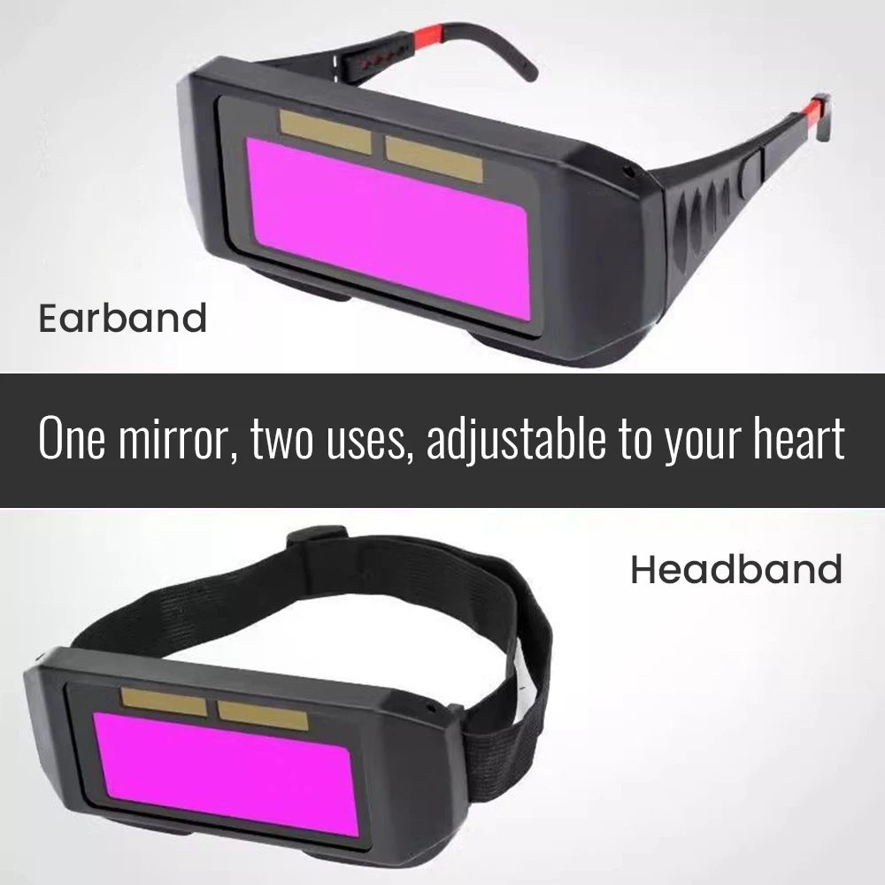 Automatic Dimming Electric Welding Glasses Set by HitMyNeed