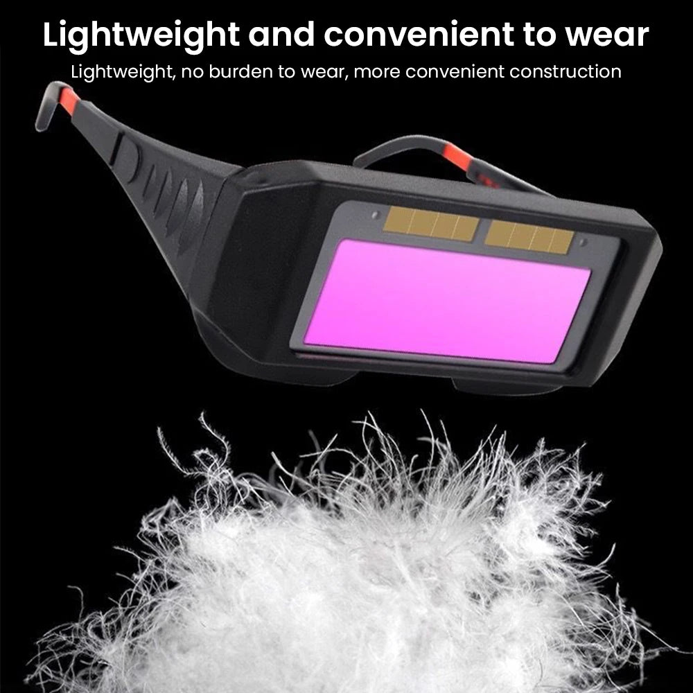 Automatic Dimming Electric Welding Glasses Set by HitMyNeed