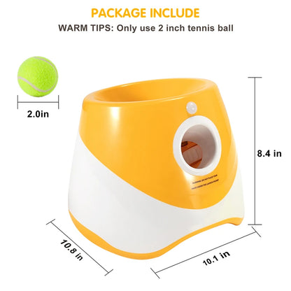Automatic Dog Tennis Ball Launcher with Rechargeable Power by HitMyNeed