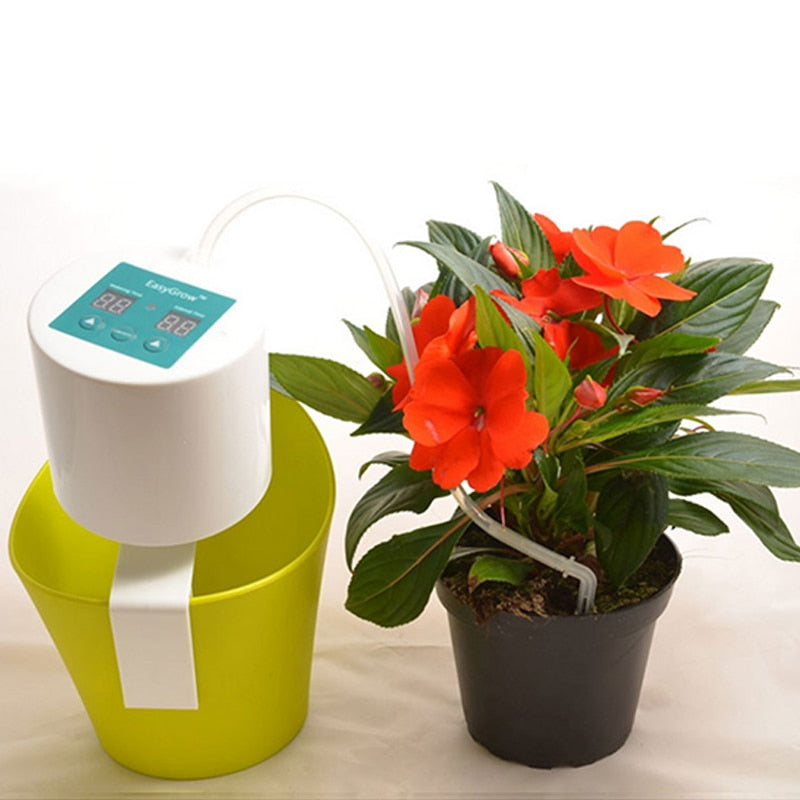 Automatic Drip Irrigation System for 10 Potted Plants by HitMyNeed