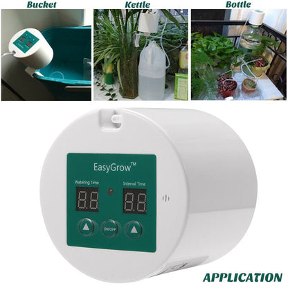Automatic Drip Irrigation System for 10 Potted Plants by HitMyNeed