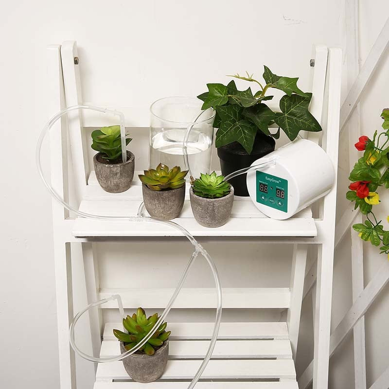 Automatic Drip Irrigation System for 10 Potted Plants by HitMyNeed