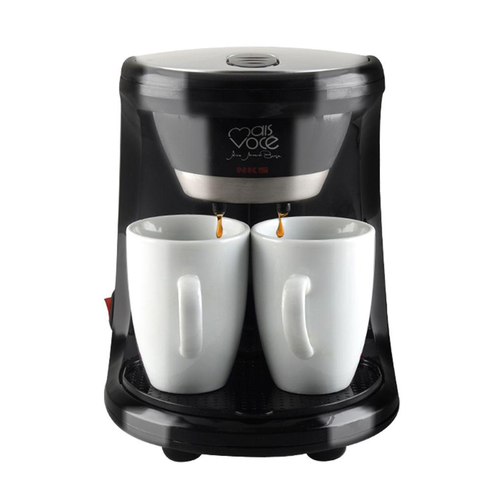 Automatic Dual Cup Espresso Coffee Machine 220V by HitMyNeed