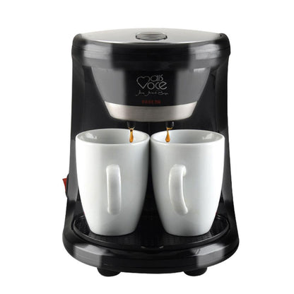 Automatic Dual Cup Espresso Coffee Machine 220V by HitMyNeed