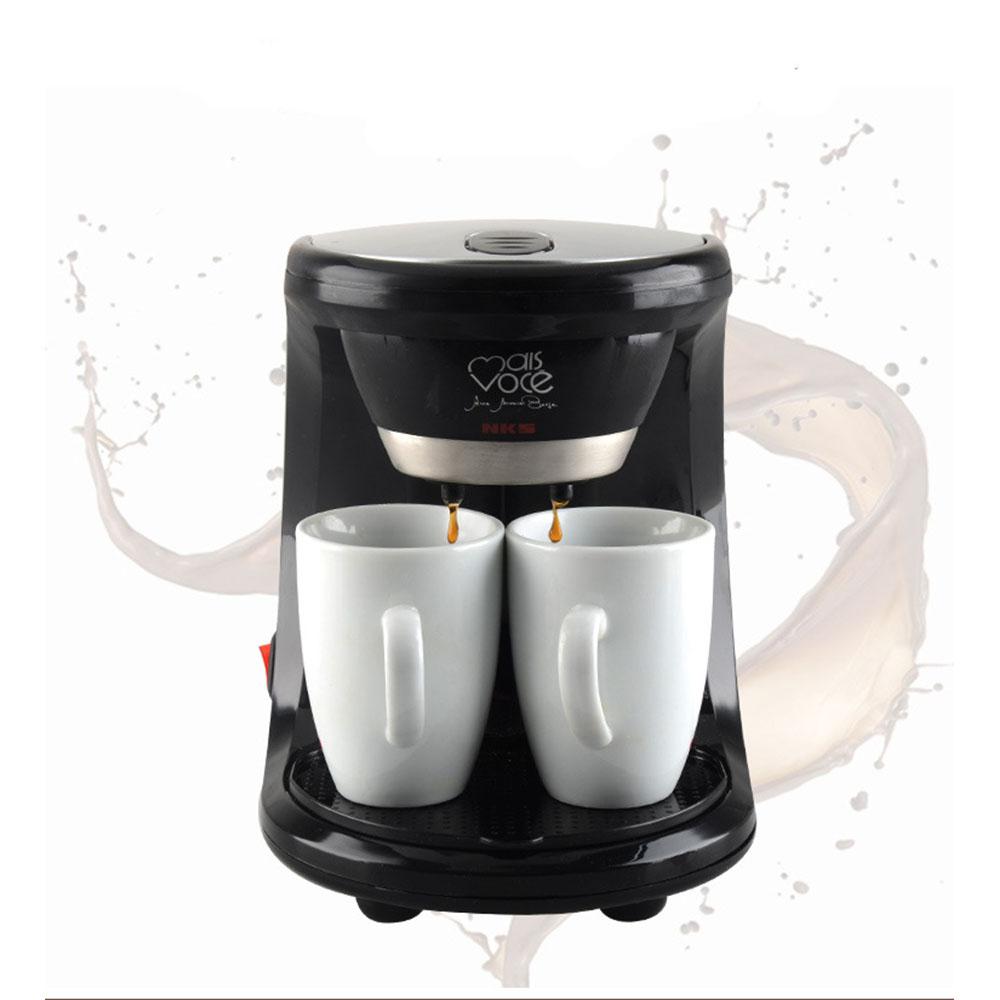 Automatic Dual Cup Espresso Coffee Machine 220V by HitMyNeed