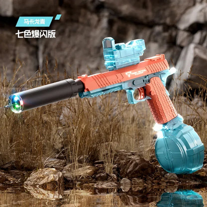 Automatic Electric Desert Eagle Water Gun Toy desert-eagle-orange by HitMyNeed