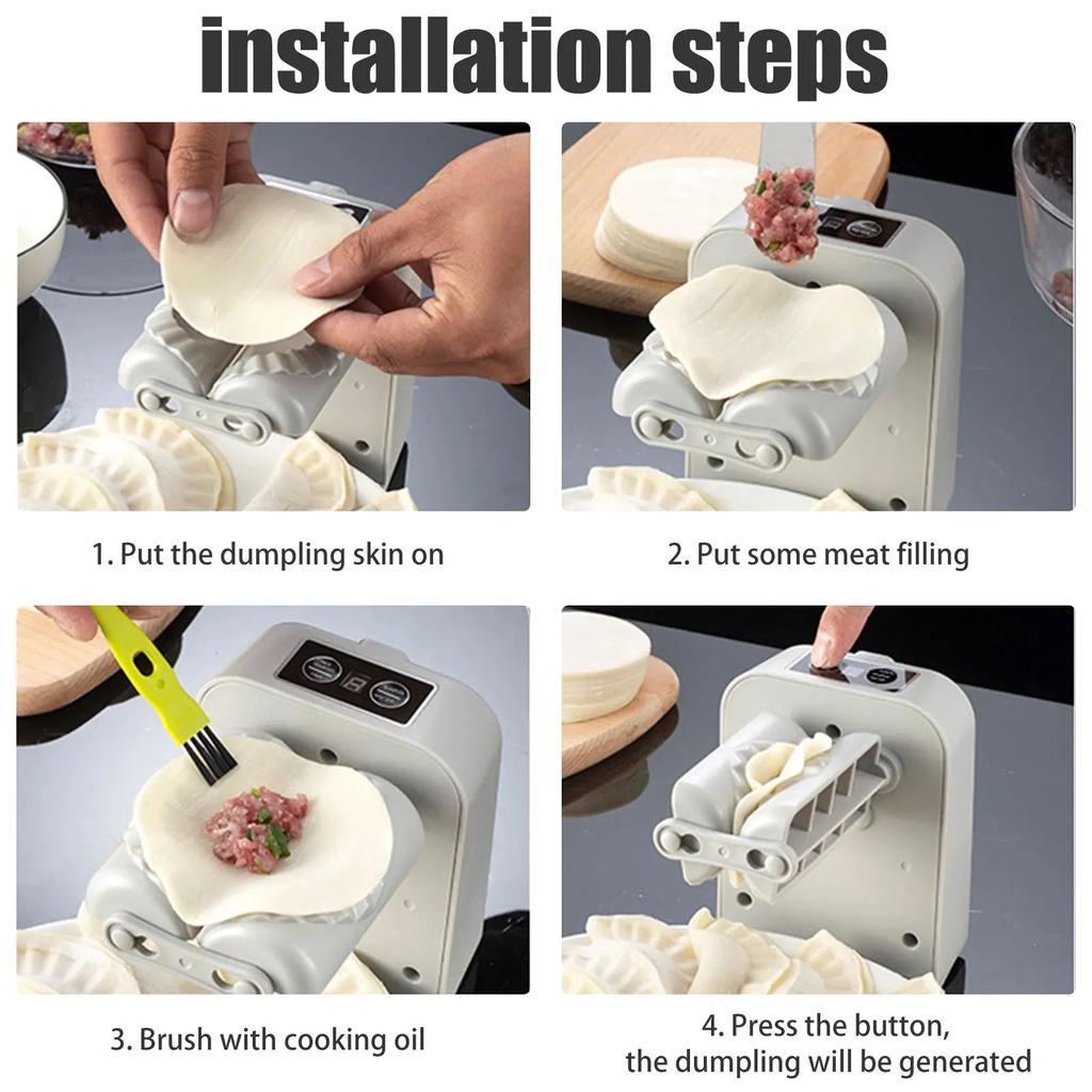 Automatic Electric Dumpling Maker with Mould by HitMyNeed