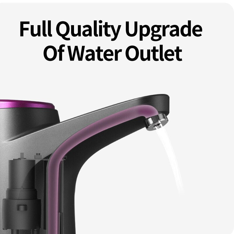 Automatic Electric Water Bottle Pump Dispenser by HitMyNeed
