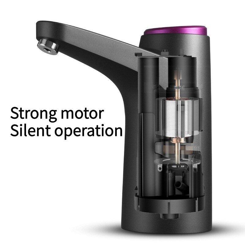 Automatic Electric Water Bottle Pump Dispenser by HitMyNeed