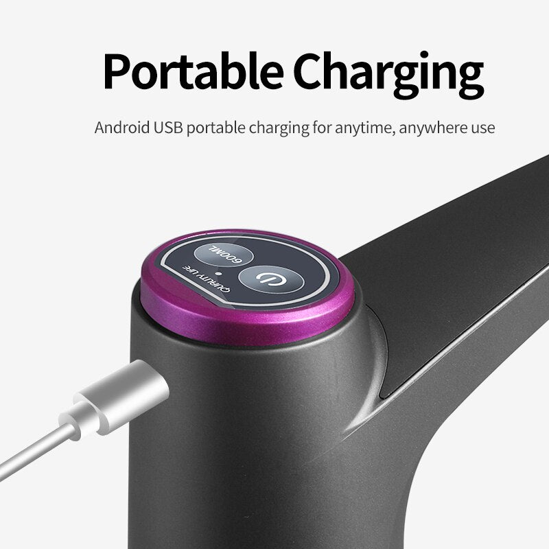 Automatic Electric Water Bottle Pump Dispenser by HitMyNeed