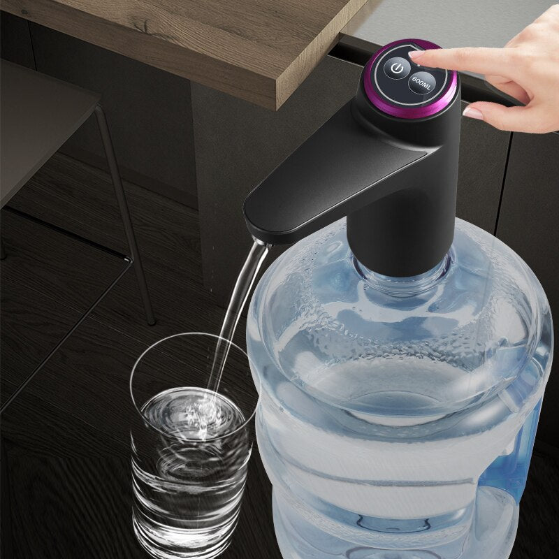 Automatic Electric Water Bottle Pump Dispenser by HitMyNeed