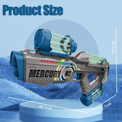 Automatic Electric Water Gun with Lights for Kids by HitMyNeed