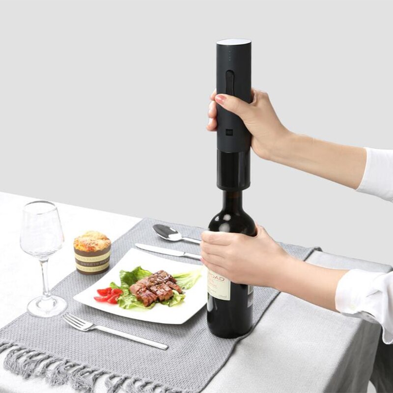 Automatic Electric Wine Opener with Foil Cutter by HitMyNeed