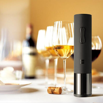 Automatic Electric Wine Opener with Foil Cutter by HitMyNeed