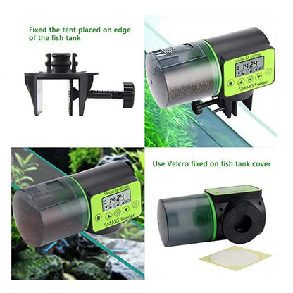 Automatic Fish Feeder Timer Dispenser 0.2L by HitMyNeed