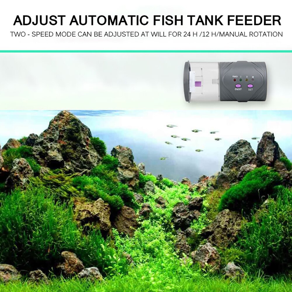 Automatic Fish Feeder with Timer for Aquariums by HitMyNeed