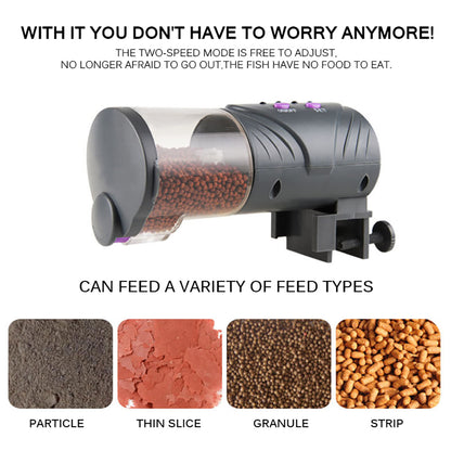 Automatic Fish Feeder with Timer for Aquariums by HitMyNeed