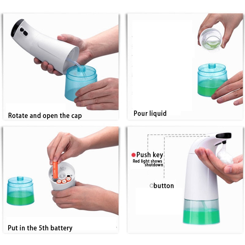 Automatic Foaming Hand Soap Dispenser by HitMyNeed